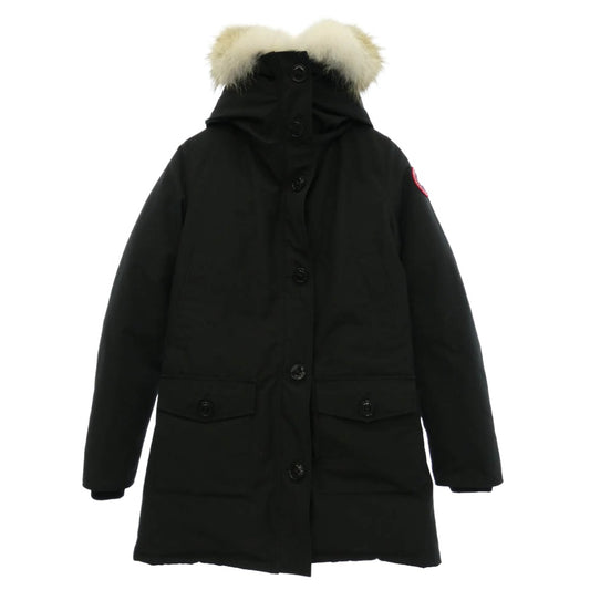 CANADA GOOSE カナダグース 2603JL サザビーリーグタグ BRONTE PARKA ジャパンフィット ブロンテ パーカ ロング ダウンジャケット ブラック系 M【中古】