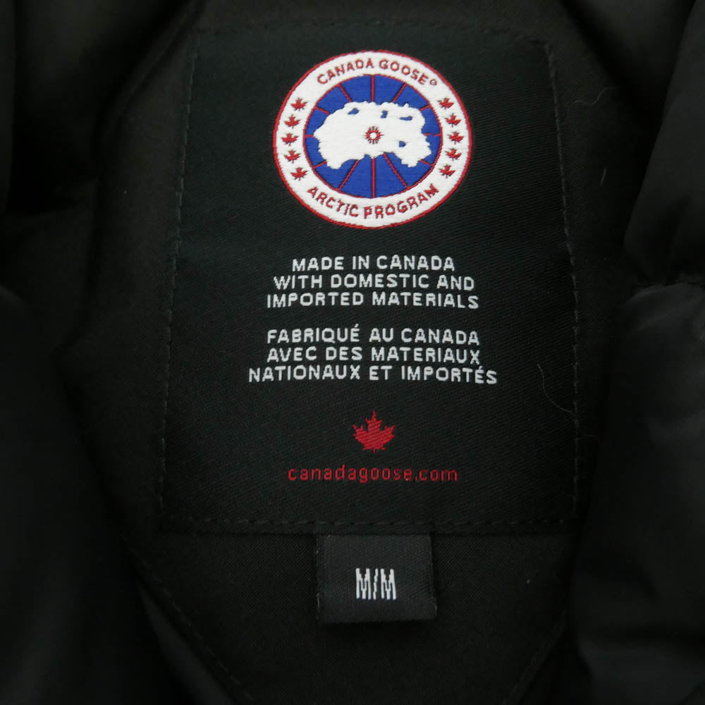 CANADA GOOSE カナダグース 2603JL サザビーリーグタグ BRONTE PARKA ジャパンフィット ブロンテ パーカ ロング ダウンジャケット ブラック系 M【中古】