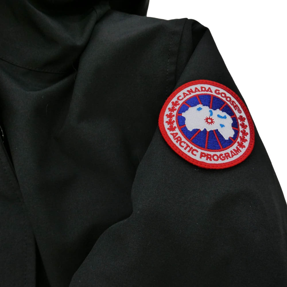 CANADA GOOSE カナダグース 2603JL サザビーリーグタグ BRONTE PARKA ジャパンフィット ブロンテ パーカ ロング ダウンジャケット ブラック系 M【中古】