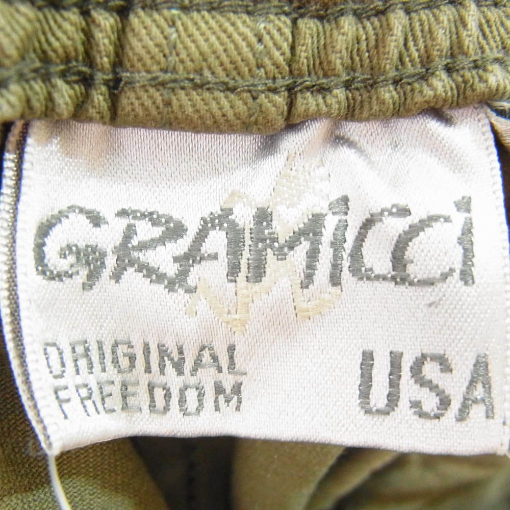 Gramicci グラミチ G103-OGT LOOSE TAPERED PANT ルーズ テーパード イージー パンツ カーキ系 XL【中古】