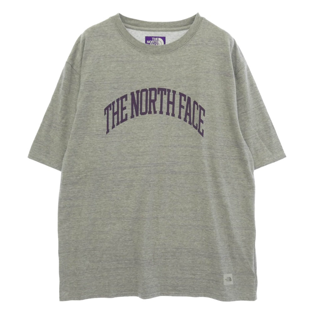 THE NORTH FACE ノースフェイス PURPLE LABEL パープルレーベル 半袖 Tシャツ カットソー グレー系 L【中古】