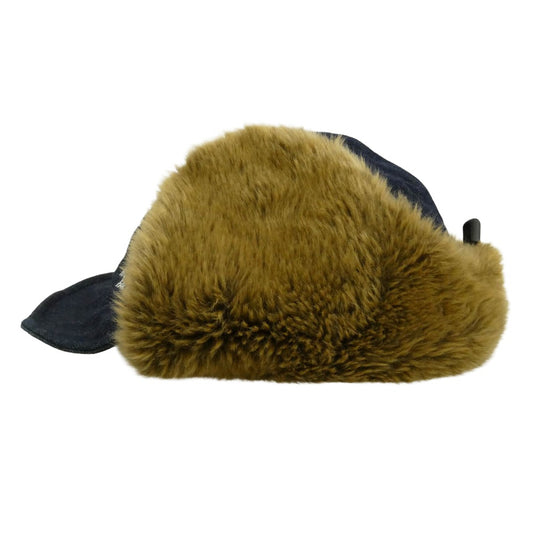 THE NORTH FACE ノースフェイス NN41709 Novelty Frontier Cap ノベルティ フロンティア デニム キャップ ブラック系 インディゴブルー系 L【中古】