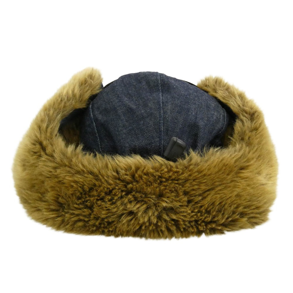 THE NORTH FACE ノースフェイス NN41709 Novelty Frontier Cap ノベルティ フロンティア デニム キャップ ブラック系 インディゴブルー系 L【中古】