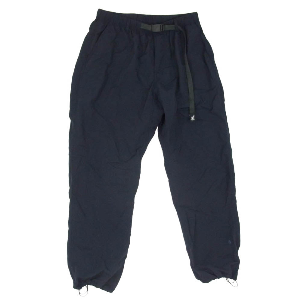 Gramicci グラミチ GMP5-S2100 LOWERCASE NYLON TRACK PANT ナイロン トラック パンツ ネイビー系 XL【中古】