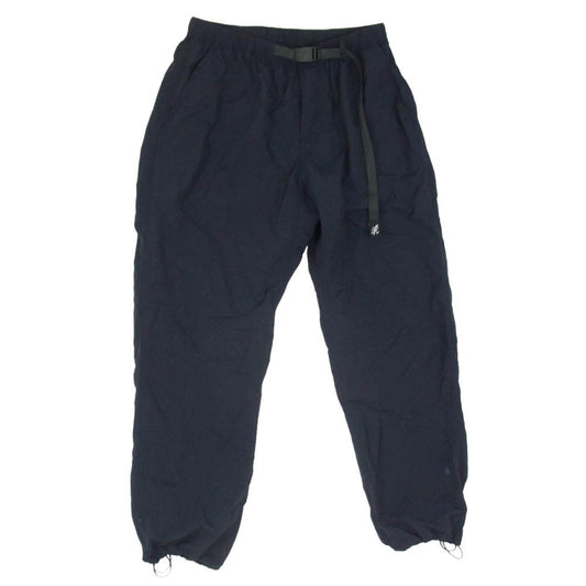 Gramicci グラミチ GMP5-S2100 LOWERCASE NYLON TRACK PANT ナイロン トラック パンツ ネイビー系 XL【中古】