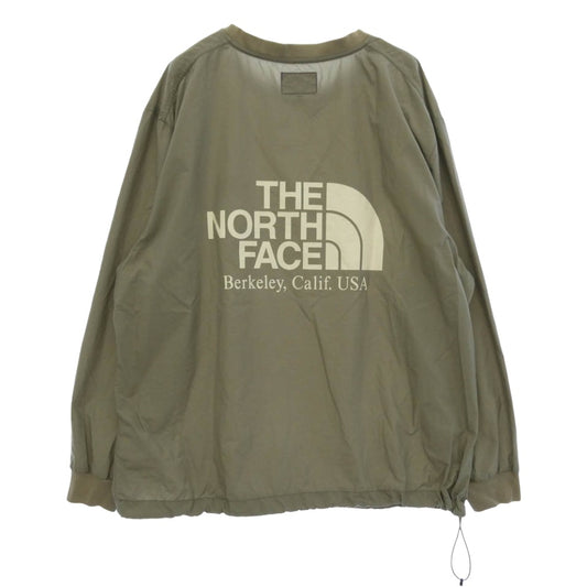 THE NORTH FACE ノースフェイス NP2170N PURPLE LABEL パープルレーベル ナイロン 長袖 ロングスリーブ カットソー Tシャツ ロンT モスグリーン系【中古】
