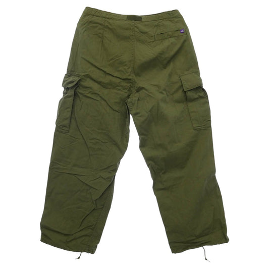 THE NORTH FACE ノースフェイス N25FC067 Purple Label パープル レーベル Ripstop Field Cargo Pants リップストップ カーゴ パンツ カーキ系 34【中古】