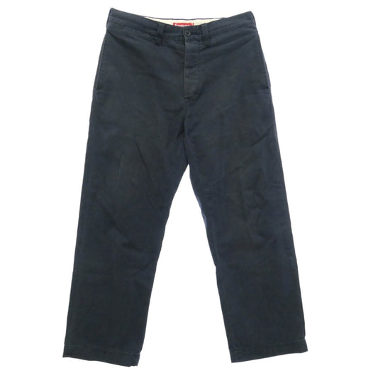 Supreme シュプリーム 25SS SUP-SS25-WEEK14-007 Chino Pant Navy ワッペン ロゴ チノ パンツ ネイビー系 30【中古】