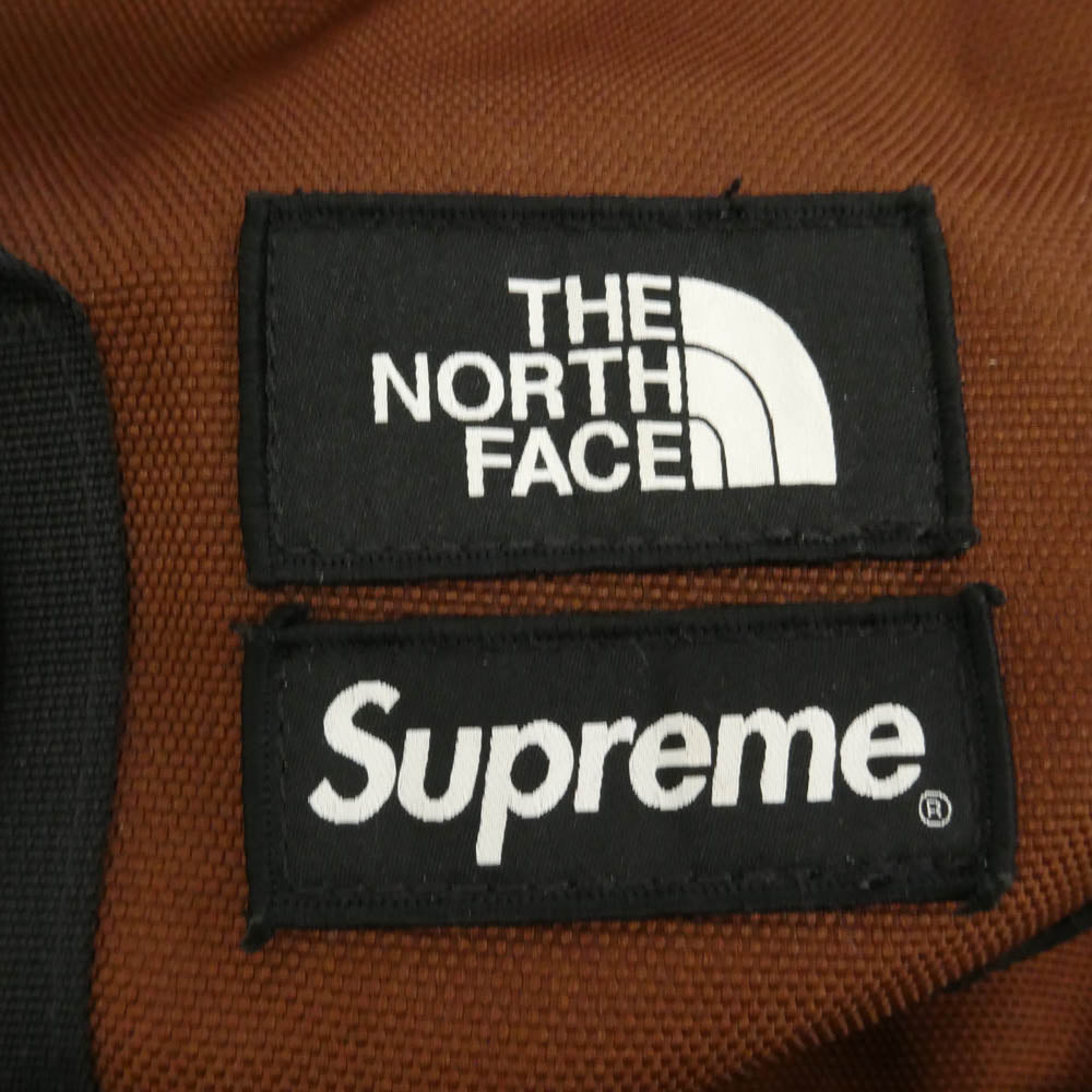 Supreme シュプリーム THE NORTH FACE ノースフェイス 22AW NM82292I × THE NORTH FACE Steep Tech Backpack ノース フェイス スティープテック バックパック リュック ブラウン系 ブラック系【中古】
