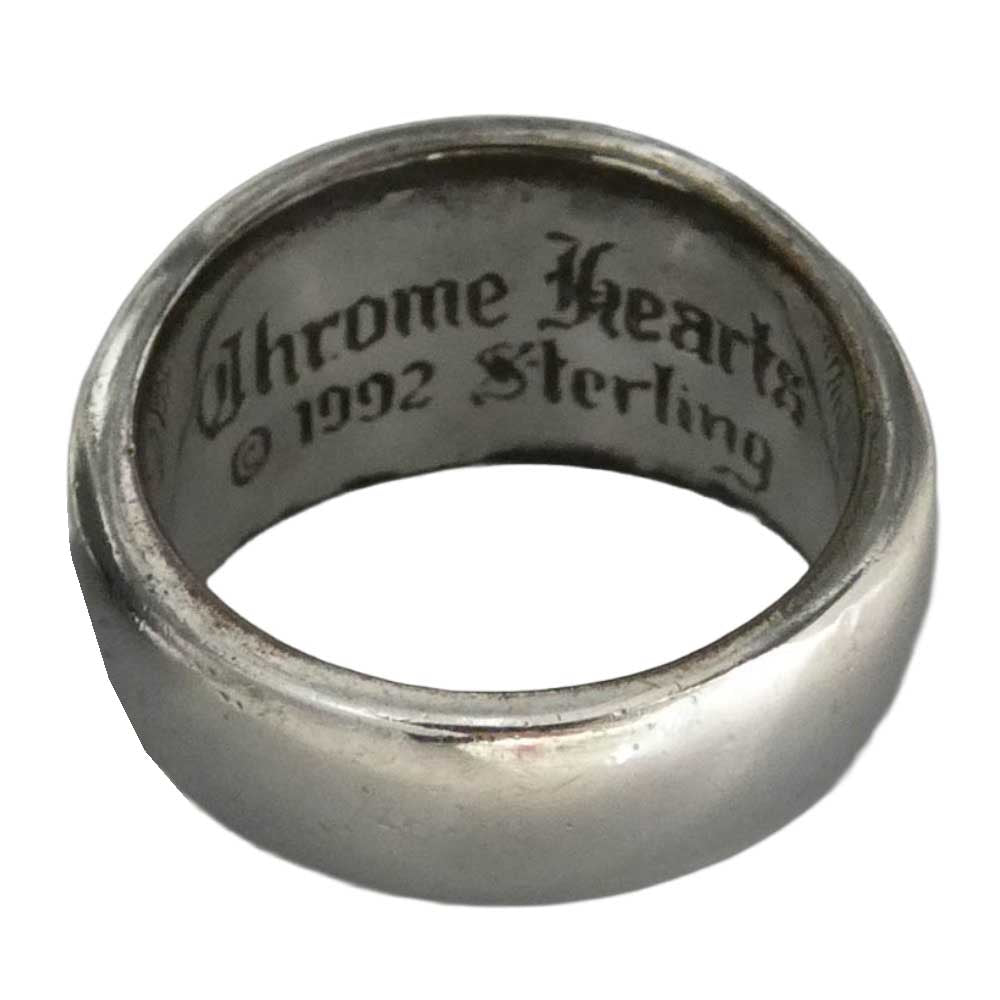 CHROME HEARTS クロムハーツ（原本無） SEAL STAMP CH シール スタンプ リング シルバー系 24号【中古】