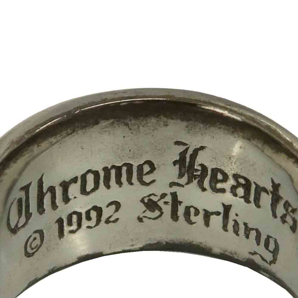 CHROME HEARTS クロムハーツ（原本無） SEAL STAMP CH シール スタンプ リング シルバー系 24号【中古】