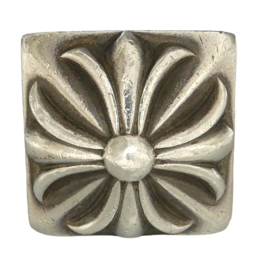 CHROME HEARTS クロムハーツ（原本無） AMS販売証明カード付属 CH PLUS PYRAMID CHプラス ピラミッド リング 20.5号【中古】