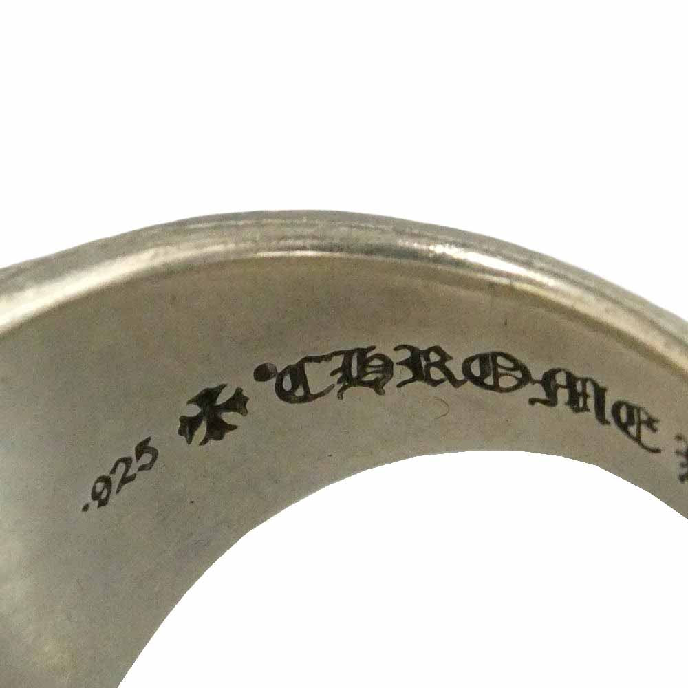 CHROME HEARTS クロムハーツ（原本無） AMS販売証明カード付属 CH PLUS PYRAMID CHプラス ピラミッド リング 20.5号【中古】