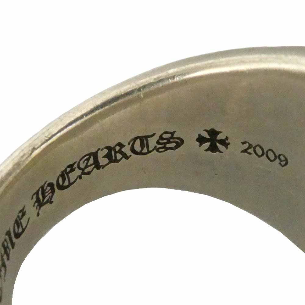 CHROME HEARTS クロムハーツ（原本無） AMS販売証明カード付属 CH PLUS PYRAMID CHプラス ピラミッド リング 20.5号【中古】