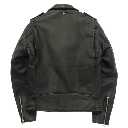 schott ショット 613UST ONESTAR TALL ワンスター トール ダブル ライダース レザー ジャケット ブラック系 36【中古】
