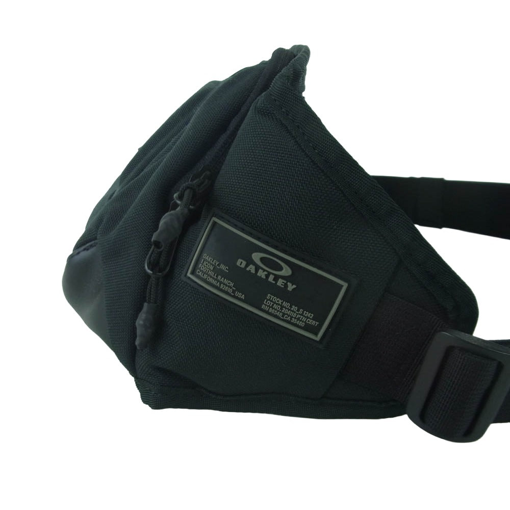 OAKLEY オークリー 921449 Icon Belt Bag アイコン ベルト バッグ ウェスト ショルダー バッグ ブラック系【美品】【中古】