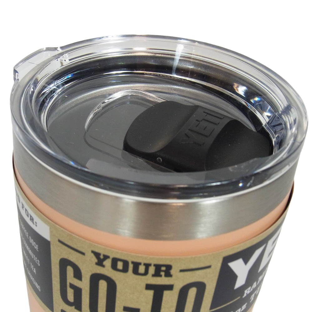 イエティ RAMBLER 20oz TUMBLER ランブラー 20オンス タンブラー マグカップ オレンジ系【極上美品】【中古】
