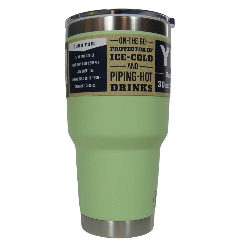イエティ RAMBLER 30oz TUMBLER key lime ランブラー 30オンス タンブラー マグカップ ライトグリーン系【極上美品】【中古】