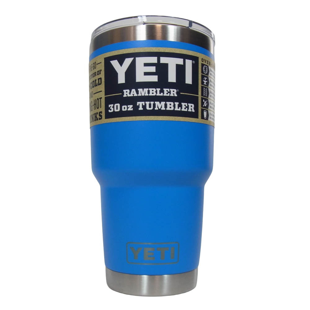 イエティ RAMBLER 30oz TUMBLER wave blue ランブラー 30オンス タンブラー マグカップ ブルー系【極上美品】【中古】