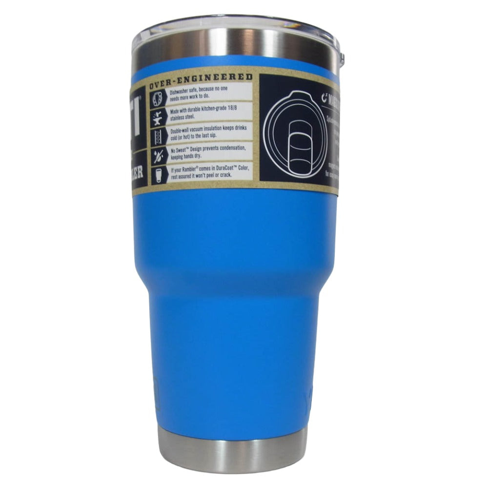 イエティ RAMBLER 30oz TUMBLER wave blue ランブラー 30オンス タンブラー マグカップ ブルー系【極上美品】【中古】
