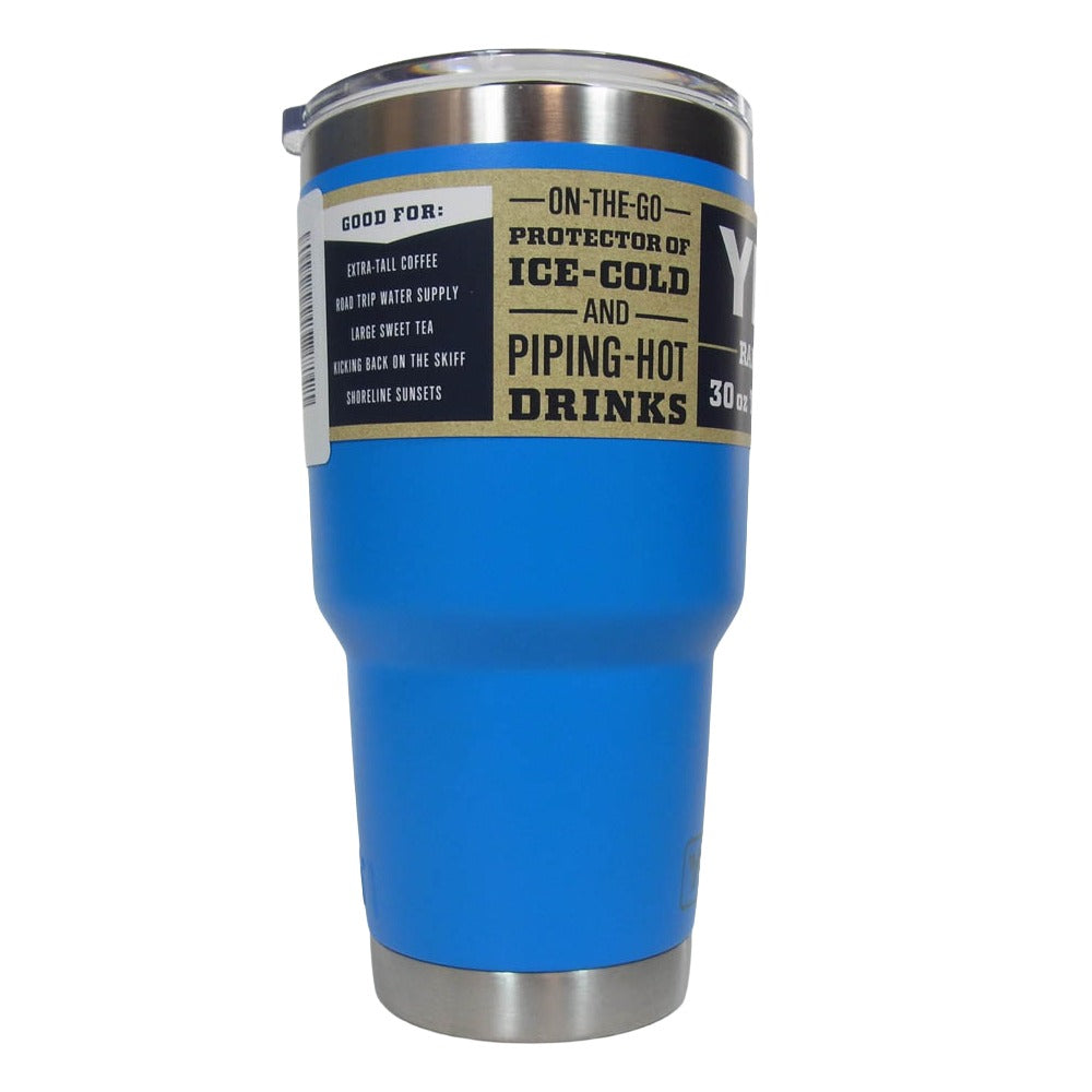 イエティ RAMBLER 30oz TUMBLER wave blue ランブラー 30オンス タンブラー マグカップ ブルー系【極上美品】【中古】