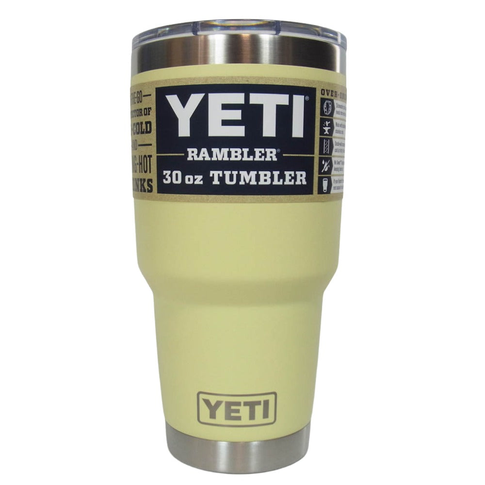 イエティ RAMBLER 30oz TUMBLER db yellowランブラー 30オンス タンブラー マグカップ イエロー系【極上美品】【中古】