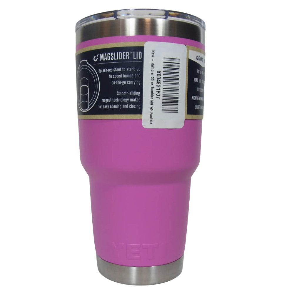 イエティ RAMBLER 30oz TUMBLER wf fuchsia ランブラー 30オンス タンブラー マグカップ ピンク系【極上美品】【中古】