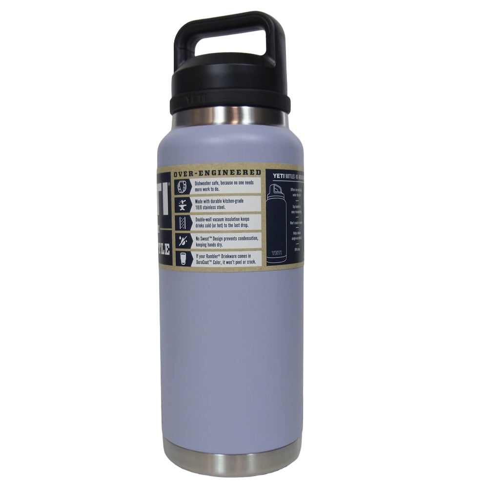 イエティ RAMBLER 36OZ BOTTLE cosmic lilac ランブラー 36oz チャグキャップボトル 水筒 マグボトル パープル系【極上美品】【中古】