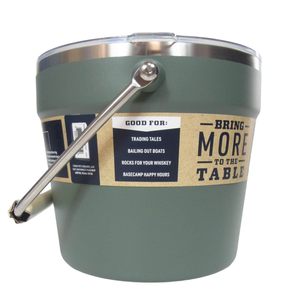 イエティ RAMBLER BEVERAGE BUCKET ビバレッジバケット バケツ カーキ系【極上美品】【中古】