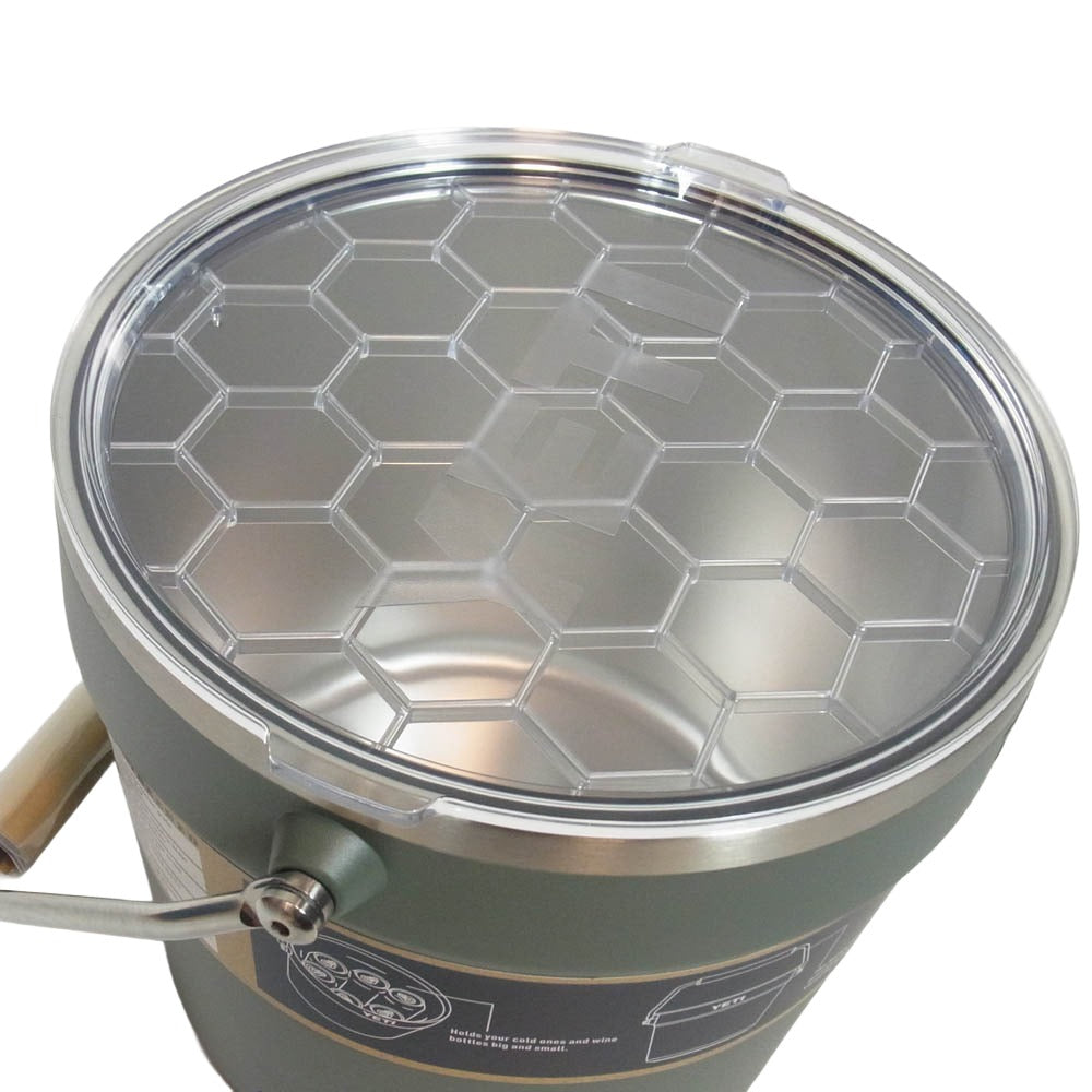 イエティ RAMBLER BEVERAGE BUCKET ビバレッジバケット バケツ カーキ系【極上美品】【中古】