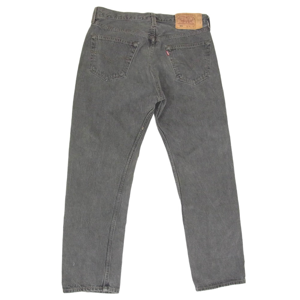 Levi's リーバイス USA製 90s 501 先染めブラックデニム ボタン裏653 スモールe Black Denim Pants デニムパンツ ジーンズ ブラック系 34【中古】