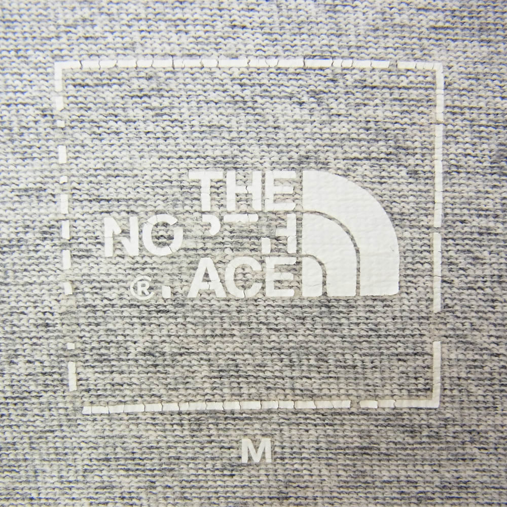 THE NORTH FACE ノースフェイス NT32303Z S/S ４WD Tee ランドクルーザープリント ランクルT クルーネック 半袖 Tシャツ グレー系 M【中古】