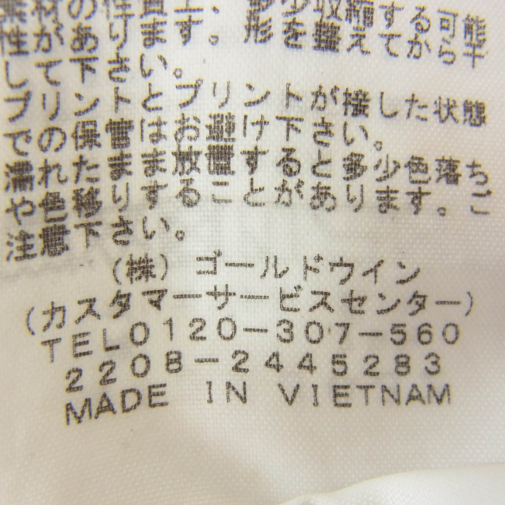 THE NORTH FACE ノースフェイス NT32303Z S/S ４WD Tee ランドクルーザープリント ランクルT クルーネック 半袖 Tシャツ グレー系 M【中古】