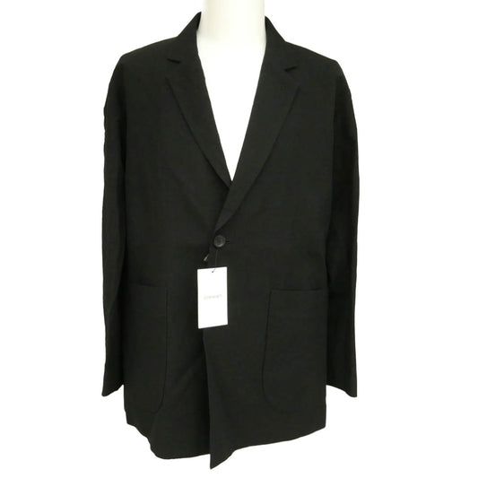 SOPHNET. ソフネット 25SS SOPH-250021 LINEN WOOL RELAX FIT 1BUTTON BLAZER リネンウール リラックスフィット 1ボタン テーラードジャケット ブレザー Sサイズ ブラック系 S【極上美品】【中古】
