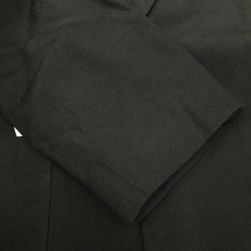 SOPHNET. ソフネット 25SS SOPH-250021 LINEN WOOL RELAX FIT 1BUTTON BLAZER リネンウール リラックスフィット 1ボタン テーラードジャケット ブレザー Sサイズ ブラック系 S【極上美品】【中古】