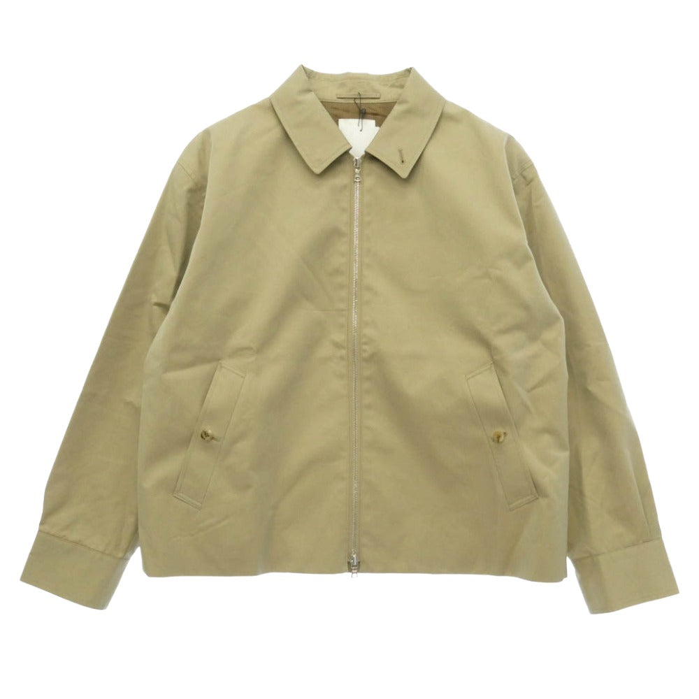 SOPHNET. ソフネット 25SS SOPH-250001 HARRINGTON JACKET ハリントン ジャケット ブルゾン ベージュ系 M【極上美品】【中古】