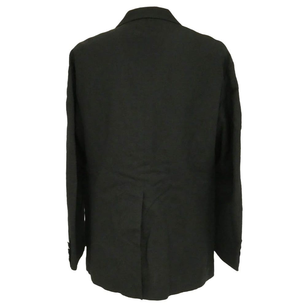 SOPHNET. ソフネット 25SS SOPH-250021 LINEN WOOL RELAX FIT 1BUTTON BLAZER リネンウール リラックスフィット 1ボタン テーラードジャケット ブレザー Mサイズ ブラック系 M【極上美品】【中古】