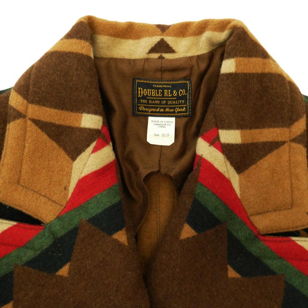 RRL ダブルアールエル MNRROTW12820047 native coat ネイティブ コート ブラウン系 XS【新古品】【未使用】【中古】