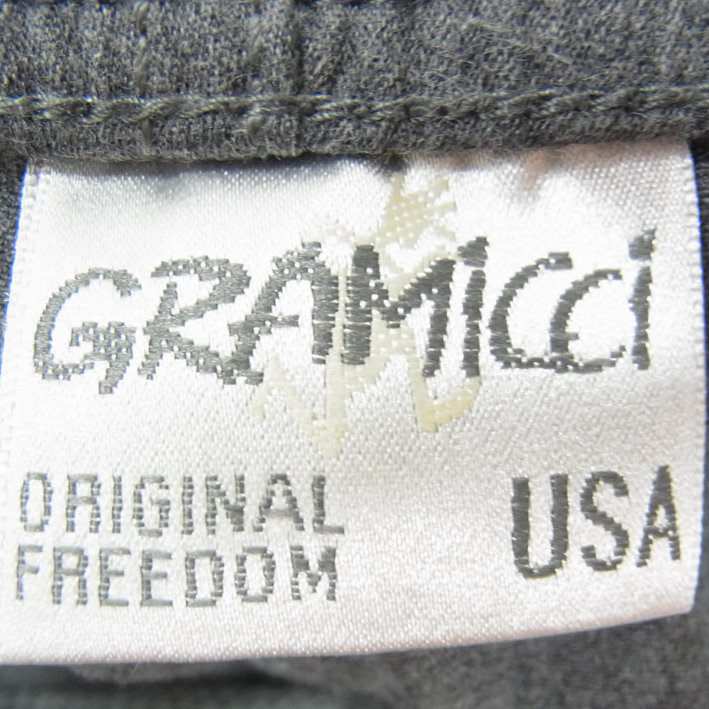 Gramicci グラミチ 0816-FDJ NN-PANTS ニューナロー コットン ポリウレタン 無地 パンツ グレー系 XL【中古】