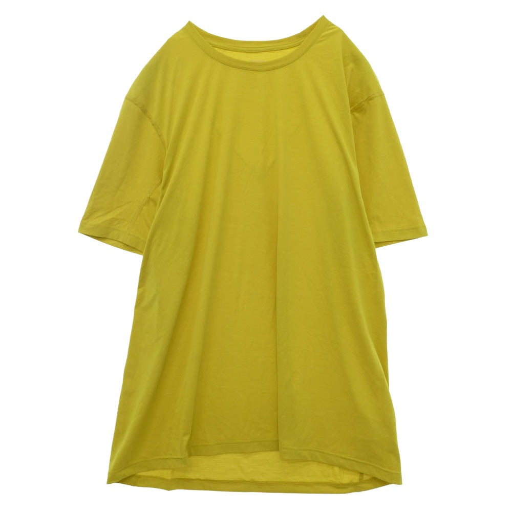 HOUDINI フーディニ Ms Pace Air Tee ペース エア ティー 半袖 カットソー イエロー系 XXL【美品】【中古】