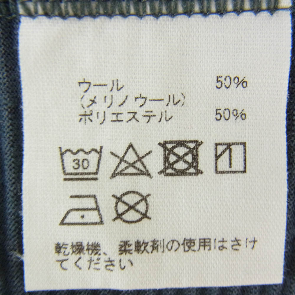 スタティック CHOICE FOR THE EARTH 長袖 Tシャツ カットソー ネイビー系 XL【中古】
