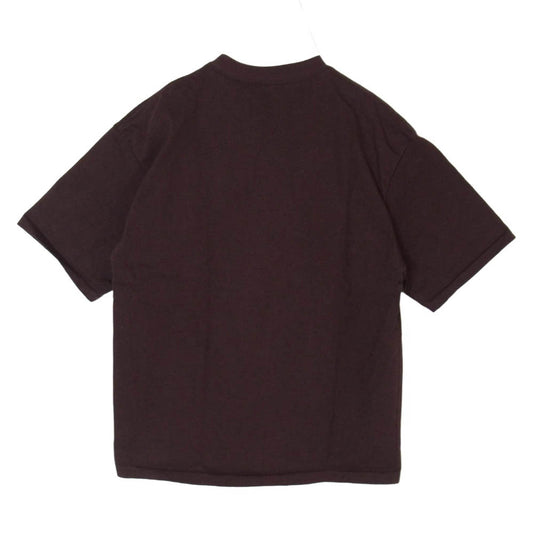 AURALEE オーラリー 25SS A25ST01SU HEAVY WEIGHT POCKET TEE ヘビーウェイト ポケット クルーネック 半袖 Tシャツ ブラウン系 5【中古】
