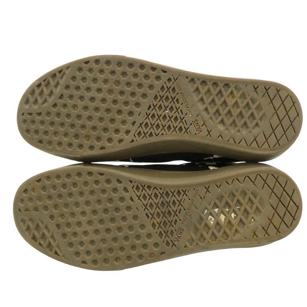 VANS バンズ 721454 OLD SKOOL BMX CHECKERBOARD オールドスクール チェッカー ローカット スニーカー ブラック系 ホワイト系 29cm【中古】