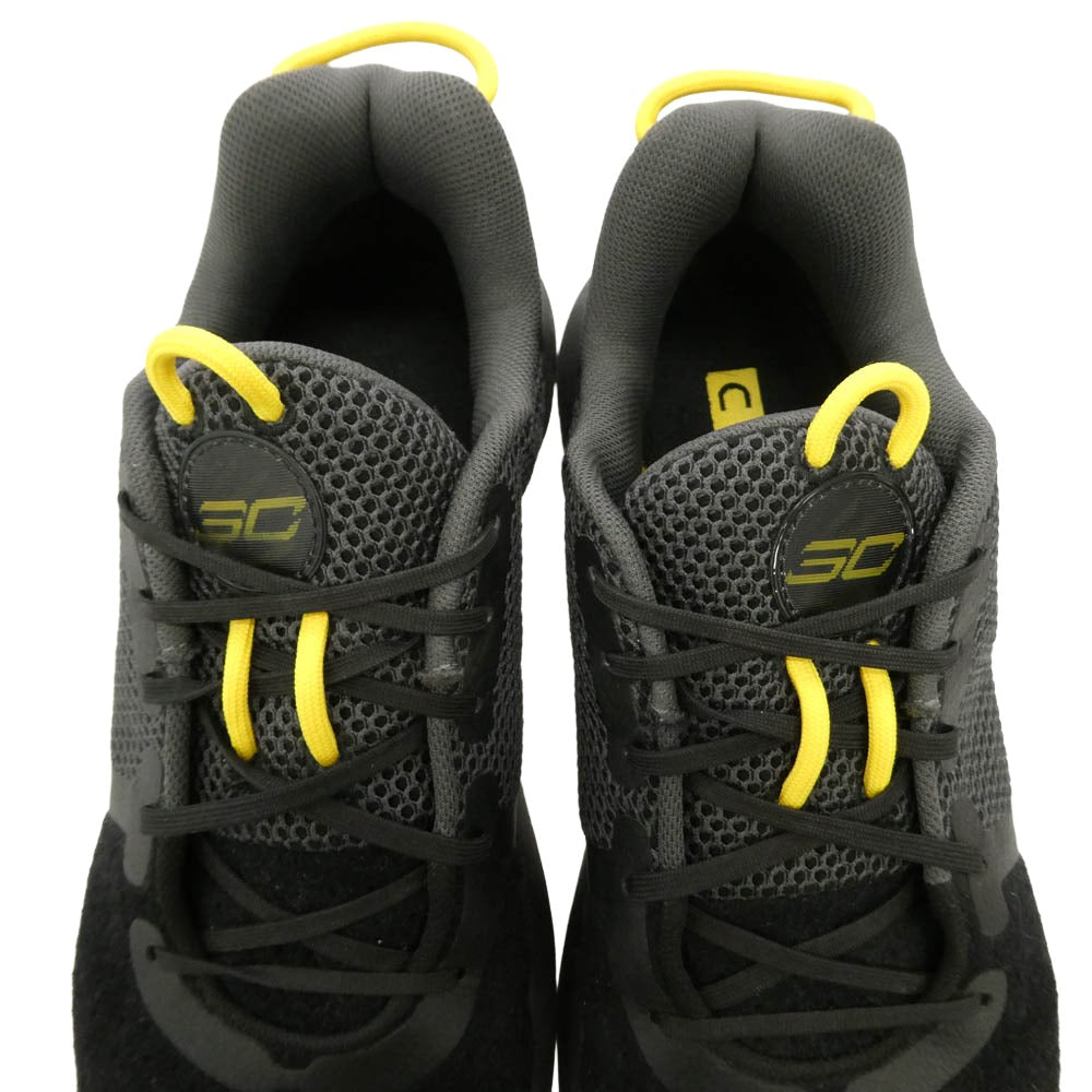 UNDER ARMOUR アンダーアーマー 3028396-001 Curry 6 Flotro The City カリー6 フロトロ ザ シティ ローカット スニーカー ブラック系 29cm【中古】