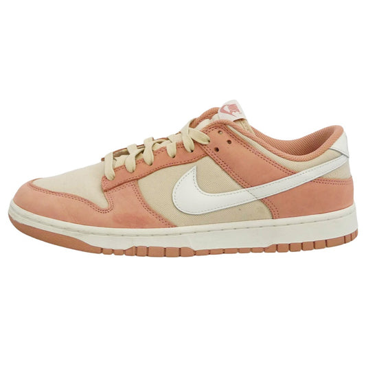 NIKE ナイキ FB8895-601 Nike Dunk Low Retro PRM ダンク ロー レトロ ローカット スニーカー ピンク系 ベージュ系 30cm【中古】