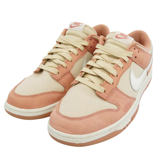NIKE ナイキ FB8895-601 Nike Dunk Low Retro PRM ダンク ロー レトロ ローカット スニーカー ピンク系 ベージュ系 30cm【中古】