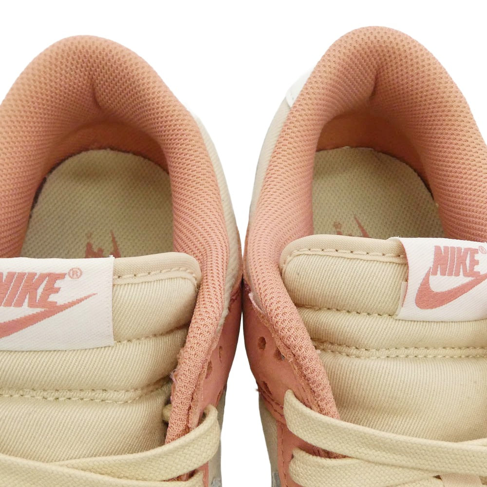 NIKE ナイキ FB8895-601 Nike Dunk Low Retro PRM ダンク ロー レトロ ローカット スニーカー ピンク系 ベージュ系 30cm【中古】