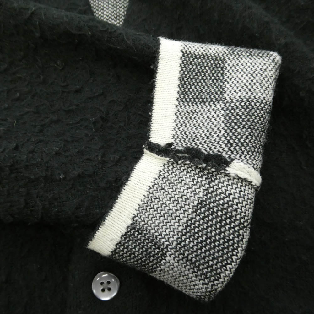 Supreme シュプリーム 21SS Brushed Checkerboard Cardigan ブロック チェック カーディガン ブラック系 XL【中古】