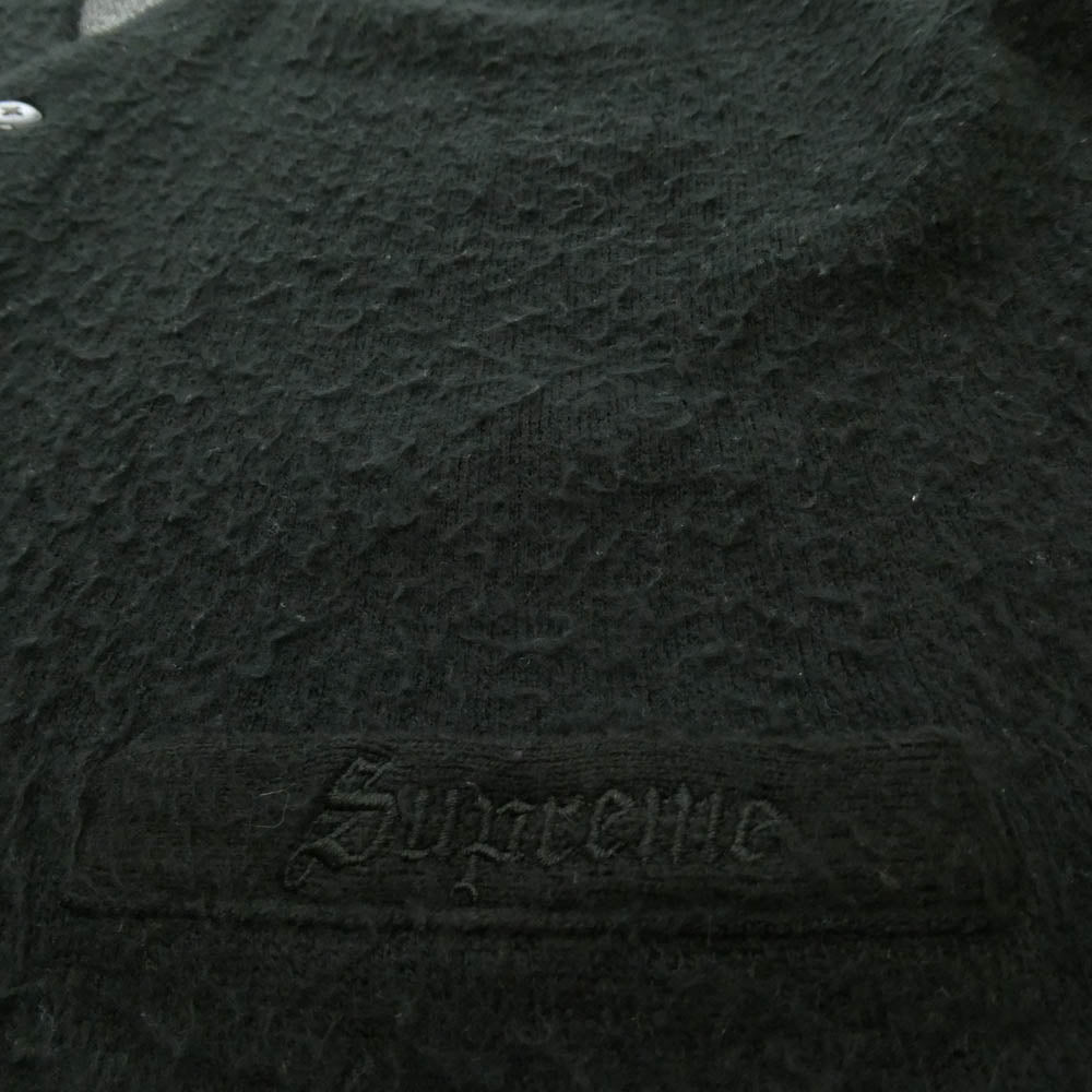 Supreme シュプリーム 21SS Brushed Checkerboard Cardigan ブロック チェック カーディガン ブラック系 XL【中古】