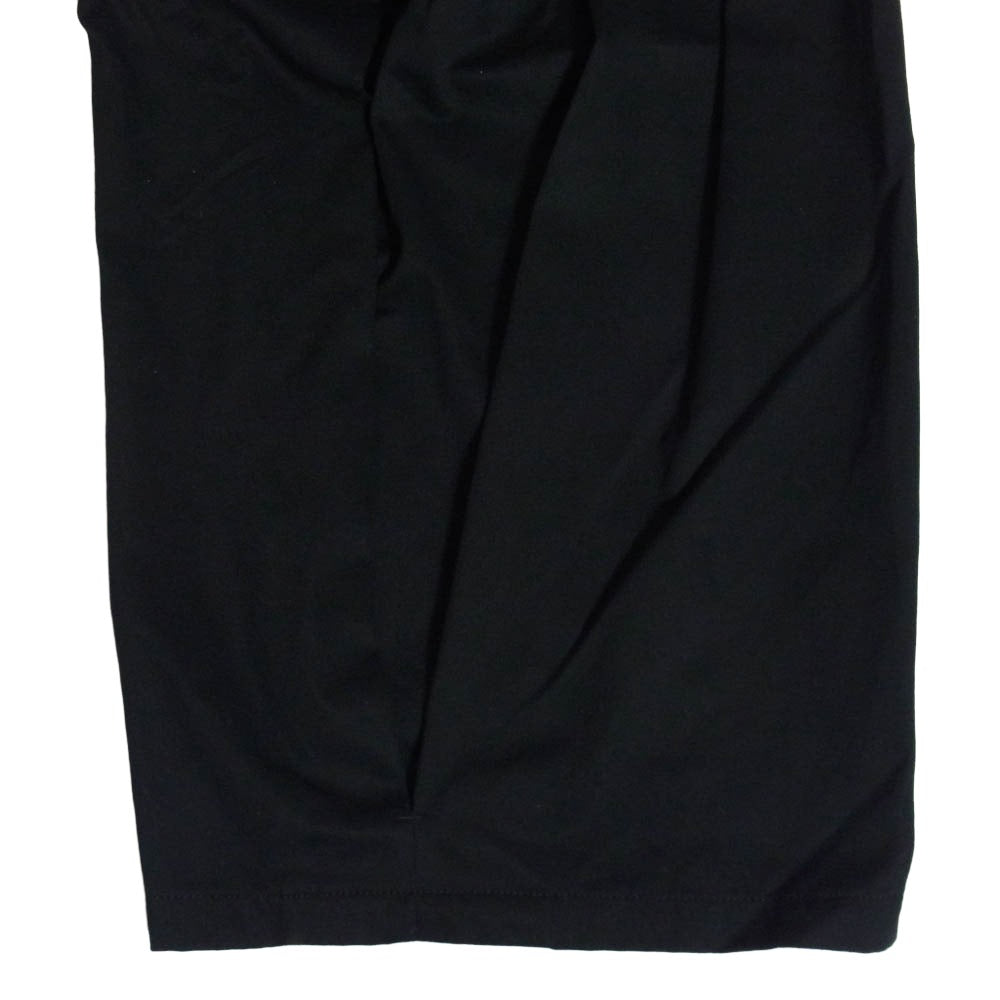セイジネーション BOX PLEAT TROUSER ボックス プリーツ ワイド トラウザーズ パンツ ブラック ブラック系 XL【中古】